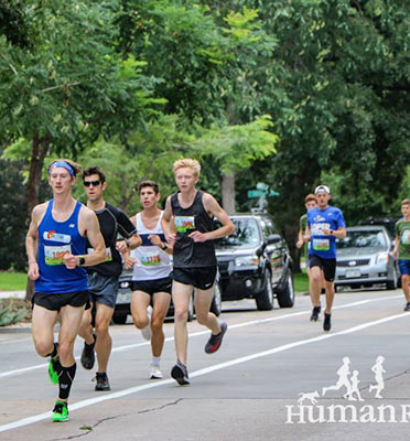 Carter Campbell at the Fort Collins Human Race
